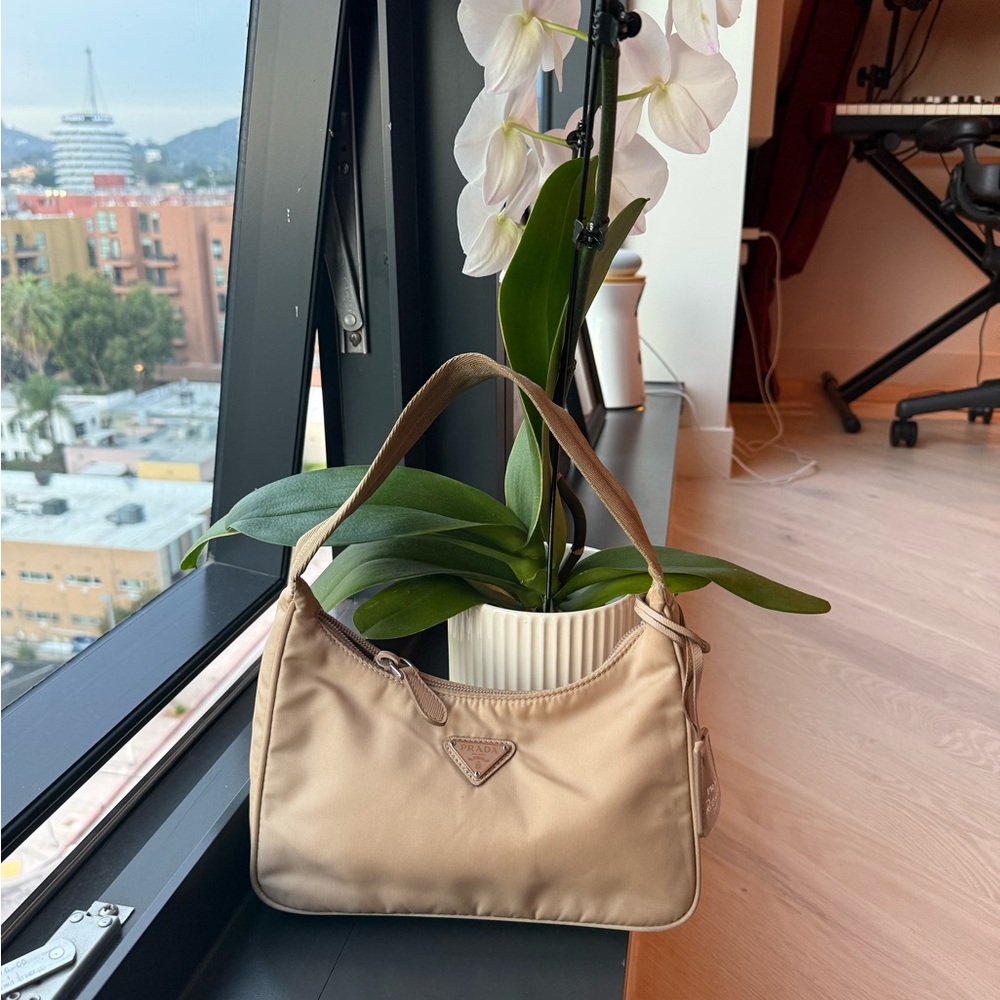 Prada nylon shoulder bag